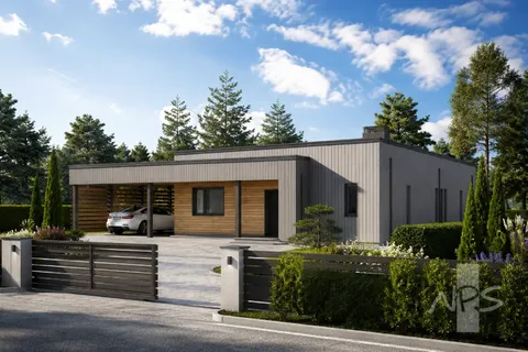 Main Images 3 – 1-Story House Plan 1385 ft², 3 Beds — 71388R