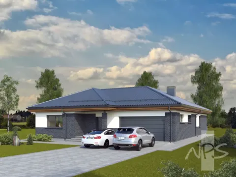 Main Images 3 – 1-Story House Plan 1611 ft², 3 Beds — 25704R