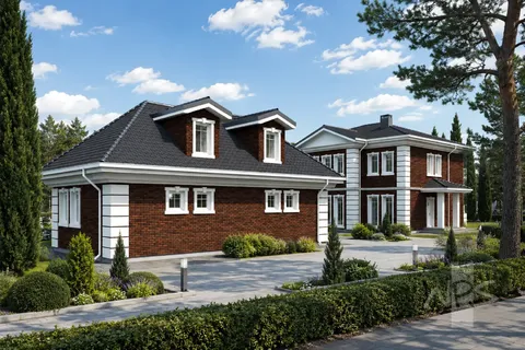 Main Images 4 – 2-Story House Plan 2505 ft², 3 Beds — 84432R