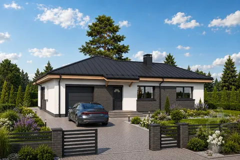 Main Images 3 – 1-Story House Plan 1492 ft², 3 Beds — 41036R