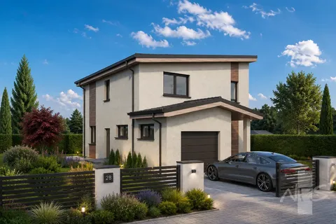 Main Images 3 – 2-Story House Plan 1347 ft², 3 Beds — 42222R