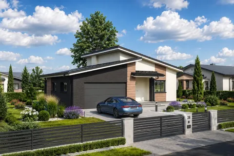 Main Images 4 – 1-Story House Plan 1345 ft², 3 Beds — 47581R