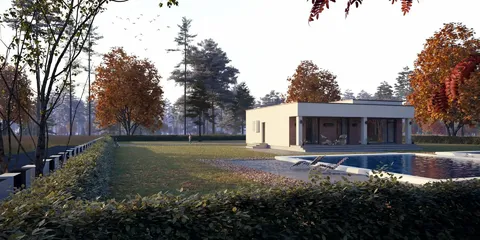 Main Images 3 – 1-Story House Plan 1299 ft², 3 Beds — 50696R
