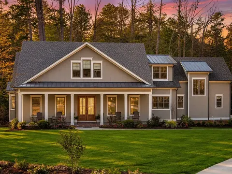 Main Images 3 – 1.5-Story House Plan 4697 ft², 4 Beds — 62850R