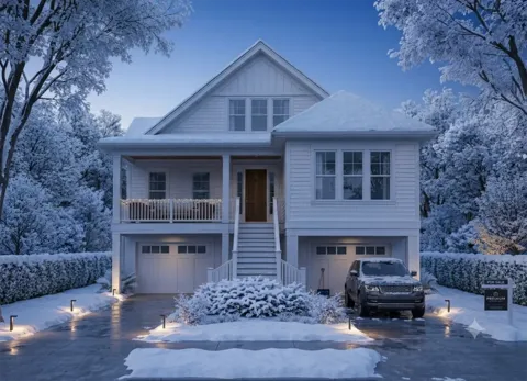 Main Images 4 – 3-Story House Plan 2361 ft², 4 Beds — 22177R