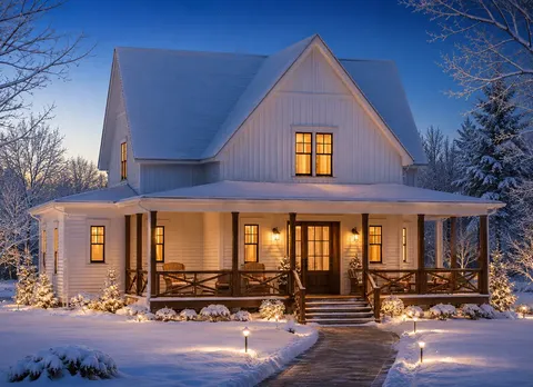 Main Images 3 – 1.5-Story House Plan 2449 ft², 4 Beds — 80236R