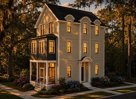 Main Images 3 – 3-Story House Plan 2707 ft², 5 Beds — 24322R