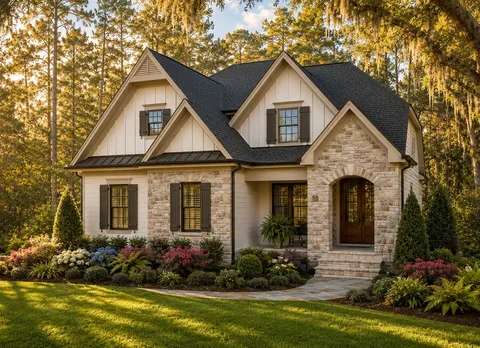 Main Images 4 – 2-Story House Plan 3422 ft², 5 Beds — 70890R