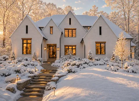 Main Images 3 – 2-Story House Plan 6450 ft², 6 Beds — 36963R