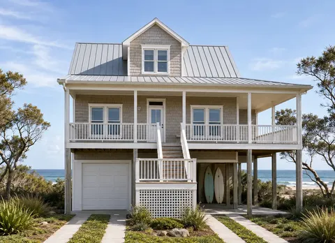 Main Images 3 – 3-Story House Plan 1704 ft², 3 Beds — 92700R