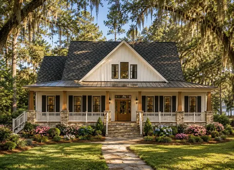 Main Images 4 – 1.5-Story House Plan 2506 ft², 3 Beds — 78316R