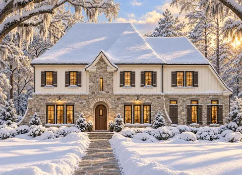 Main Images 3 – 2-Story House Plan 4658 ft², 4 Beds — 51188R