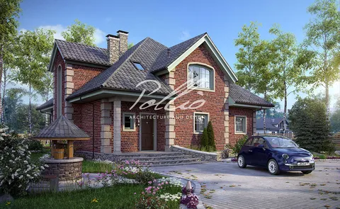 Main Images 2 – 1.5-Story House Plan 2287 ft², 3 Beds — 18365C
