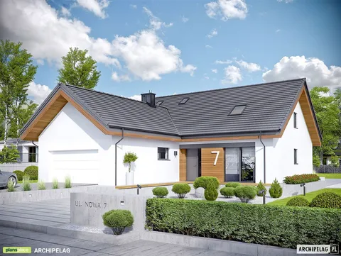 Main Images 1 – 1800 Sq Ft House Plan with Indoor-Outdoor Fireplace