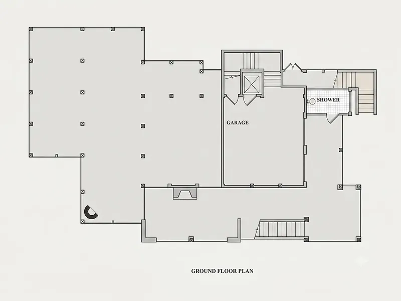 Basement 22 – 3-Story House Plan 2955 ft², 4 Beds — 74147R