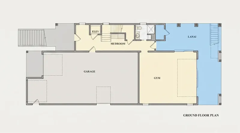 Basement 30 – 3-Story House Plan 4803 ft², 5 Beds — 96183R