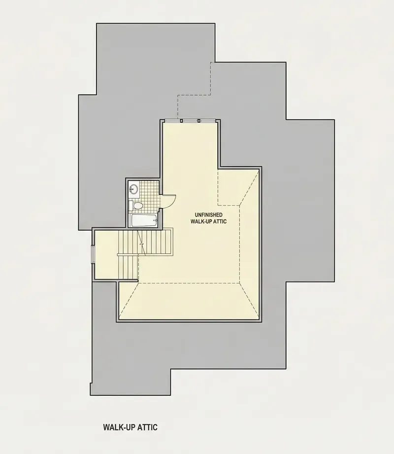 Third Floor 23 – 2-Story House Plan 4400 ft², 5 Beds — 30387R