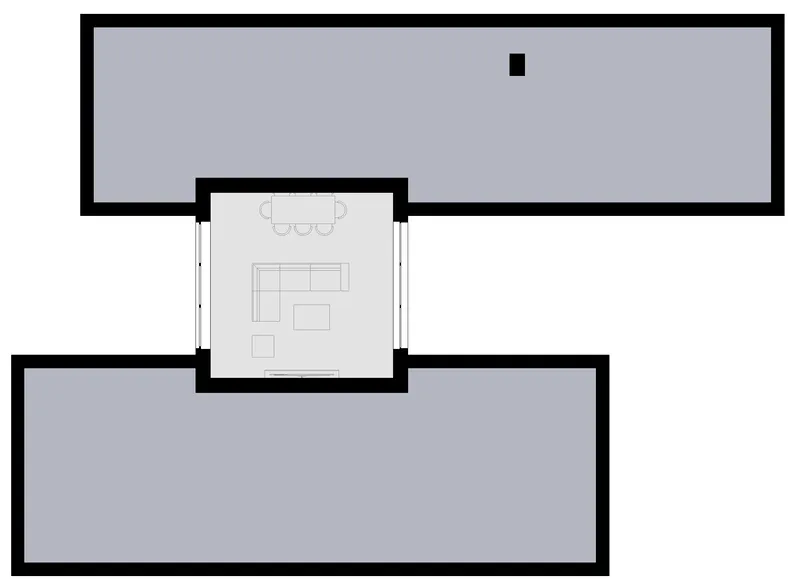 Second Floor 16 – 1-Story House Plan 2231 ft², 3 Beds — 15823C