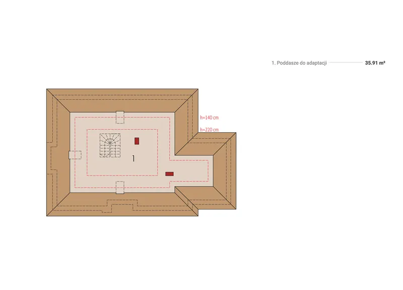 Second Floor 1 – 3-Bedroom, 1300 Sq Ft European Plan with Fireplace