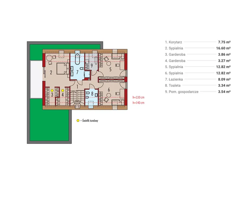 Second Floor 1 – 1800 Sq Ft Barn House with Open Floor Plan