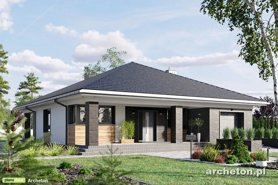 Main Images 1 – Single Story House Floor Plan with 3 Bedrooms