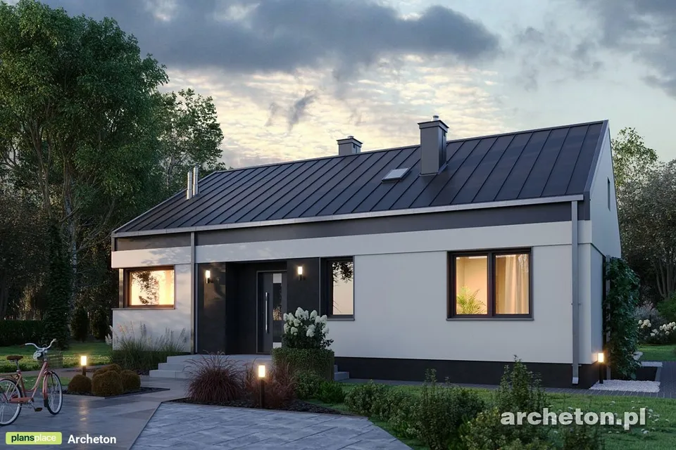 Main Images 1 – Barn House Plan with Floor-to-Ceiling Windows