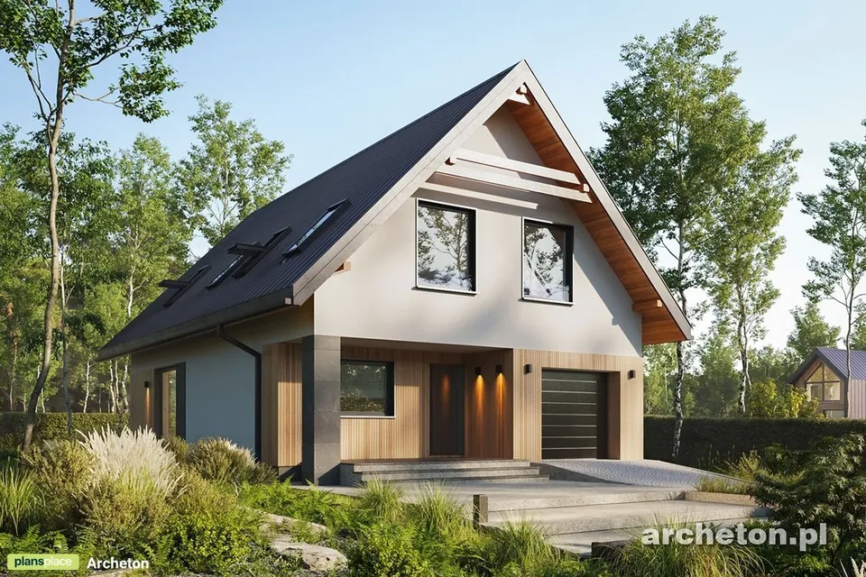 Main Images 1 – Two Story Home Plan with Upstairs Laundry Room