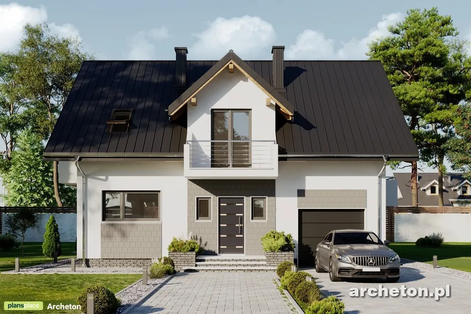 Main Images 1 – House Plan with 3 Bedrooms and Home Office