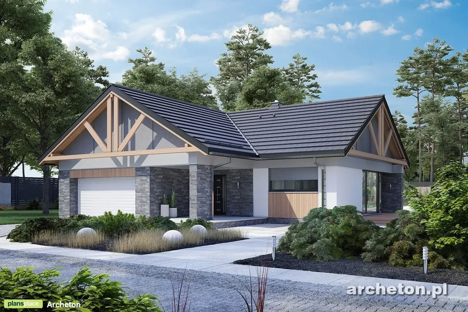Main Images 1 – European House Plan with Fireplace in Family Room