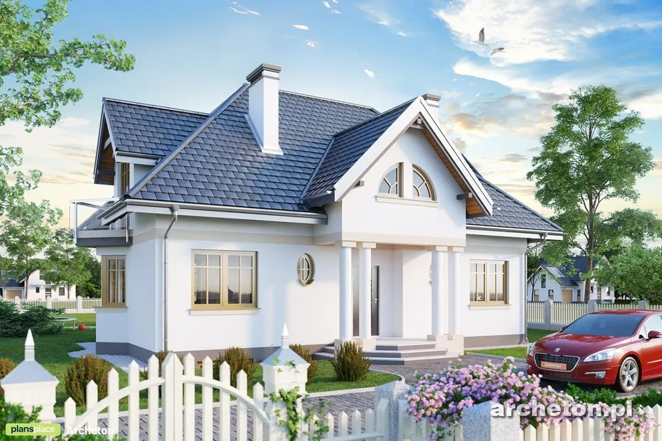 Main Images 1 – House Plan with Sitting Area and Basement