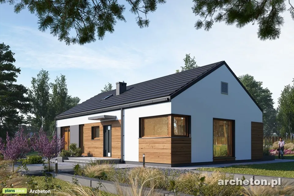 Main Images 1 – Barndominium House Plan with Gable Roof