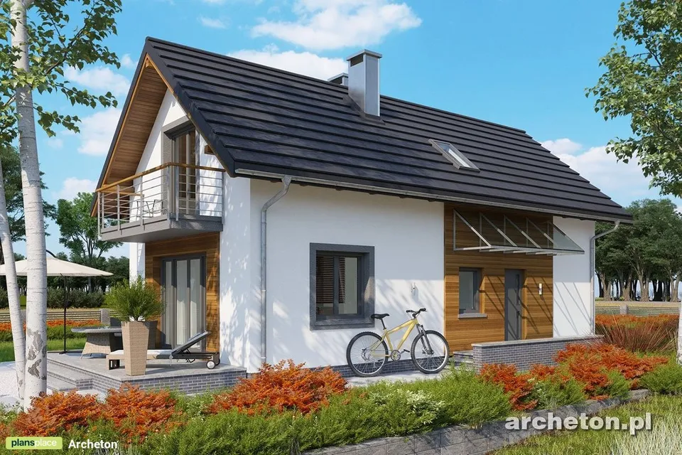 Main Images 1 – 1400 Sq Ft Narrow Lot Plan with In-Law Suite