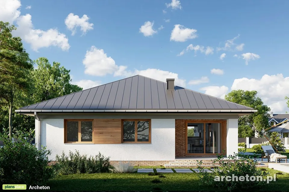 Main Images 1 – 1-Story House Plan with 4 Bedrooms and Laundry