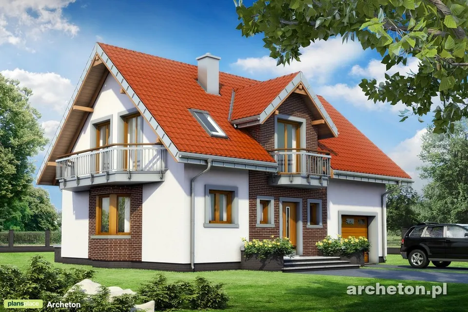 Main Images 1 – Floor Plan with In-Law Suite and 1-Car Garage