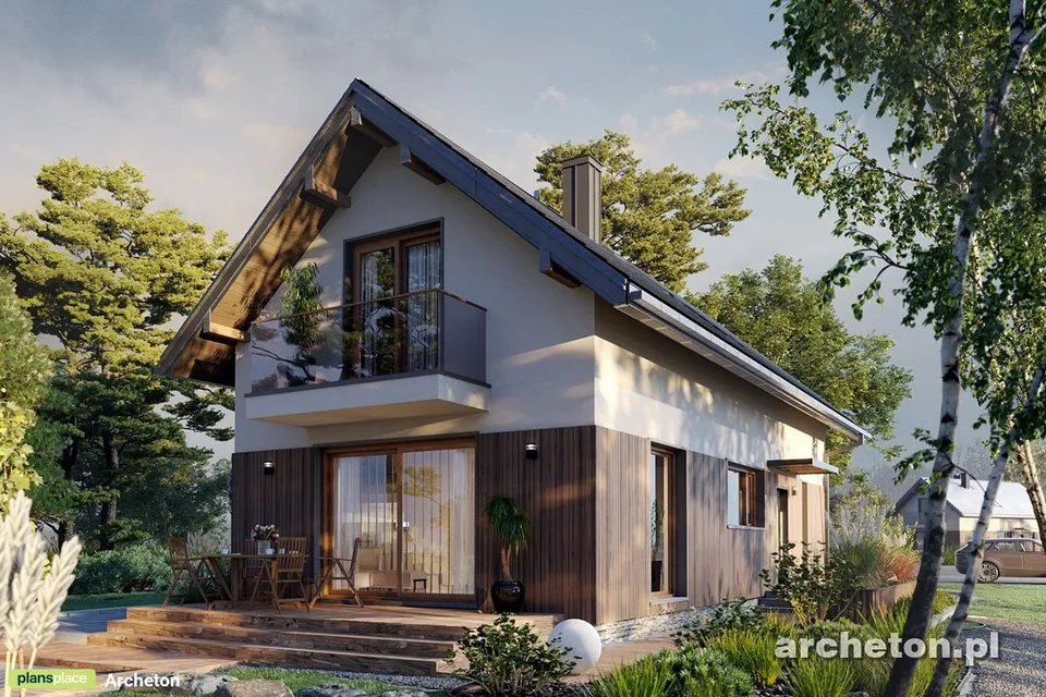 Main Images 1 – 1400 Sq Ft Narrow Lot Home Plan with Guest Suite