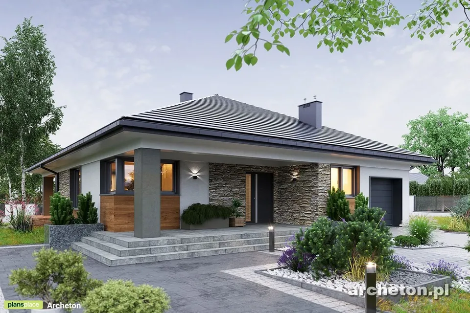Main Images 1 – Home Plan with Laundry Room and Open Floor Plan