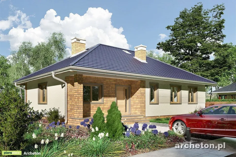 Main Images 1 – House with Fireplace and Open Floor Plan