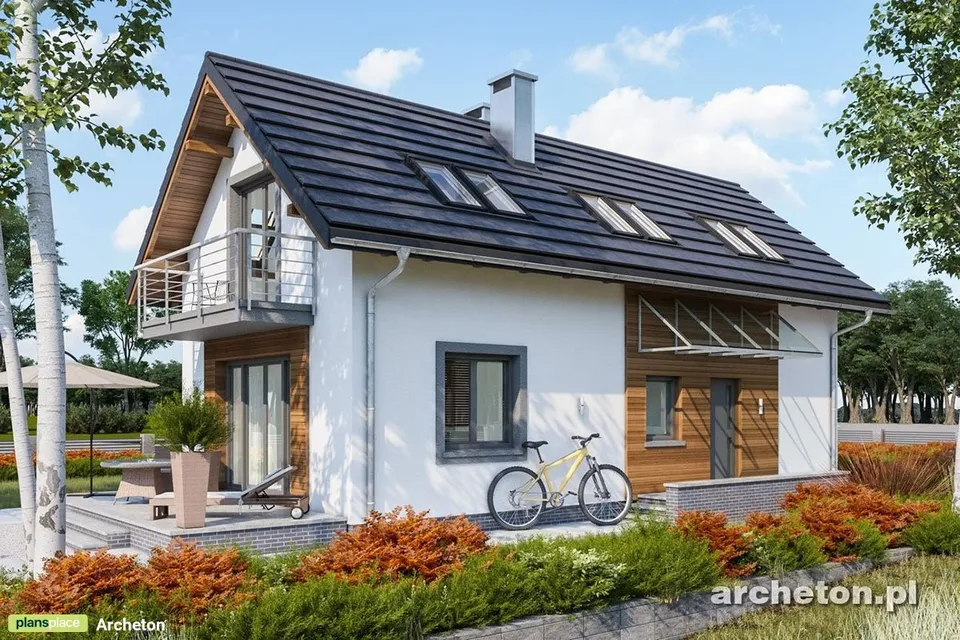 Main Images 1 – 1400 Sq Ft Narrow Lot Home Plan with In-Law Suite