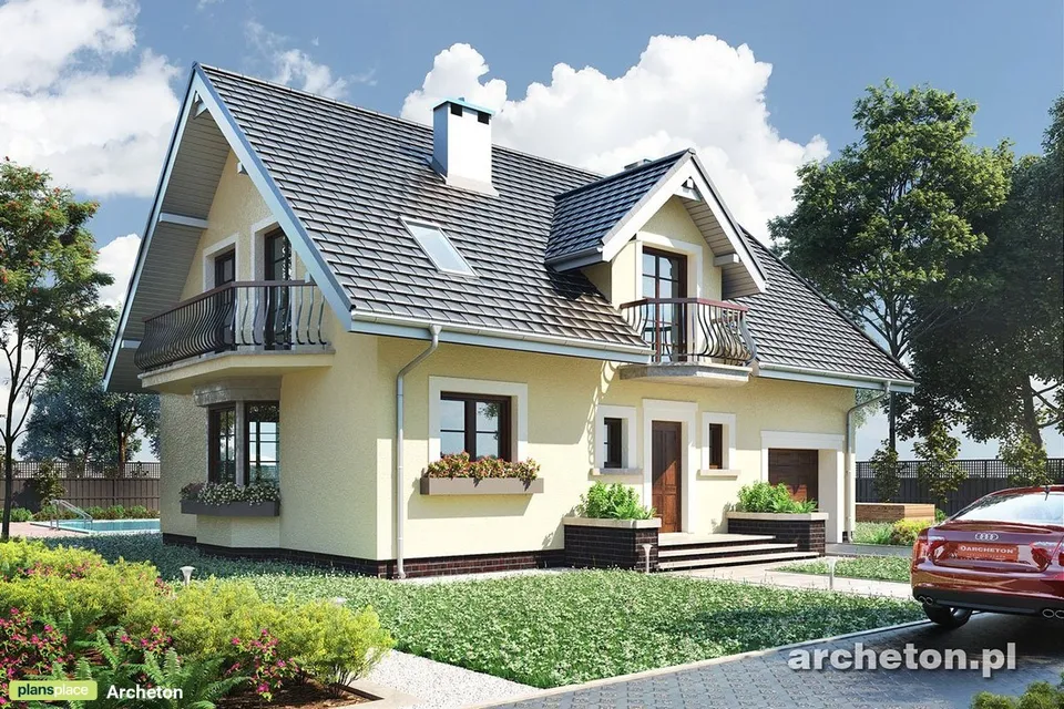 Main Images 1 – House Plan with Master Suite with Private Balcony
