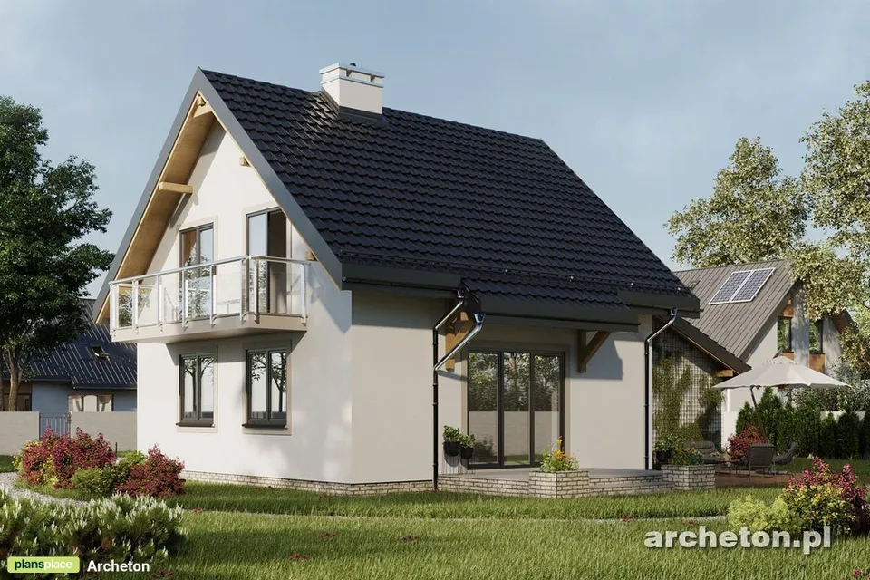 Main Images 1 – 1100 Sq Ft House Plan with 3 Beds and 1.5 Baths