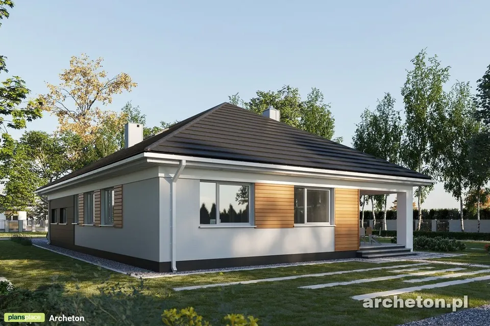 Main Images 1 – 1-Story Home Plan with Lots of Windows