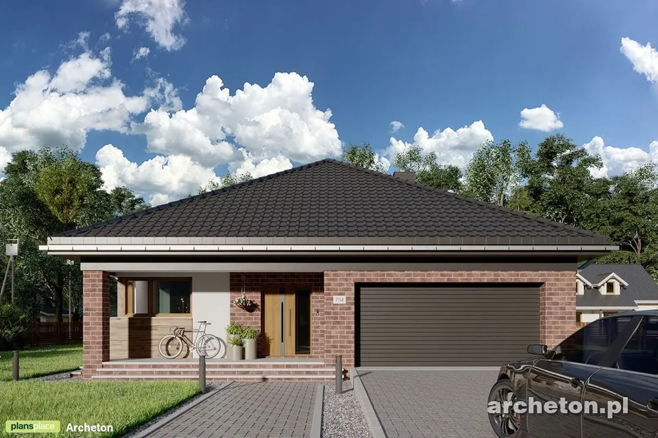 Main Images 1 – 4-Bedroom, 1400 Sq Ft European Plan with Garage