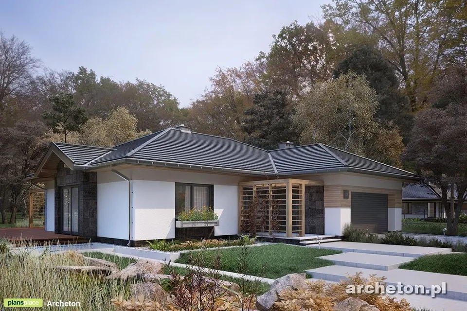 Main Images 1 – 1700 Sq Ft House Plan with Large Kitchen