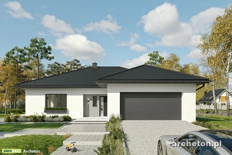 Main Images 1 – 1800 Sq Ft Home Plan with Large Kitchen