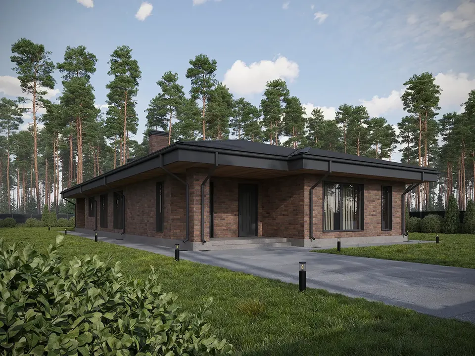 Main Images 2 – 1-Story House Plan 1730 ft², 3 Beds — 32395R