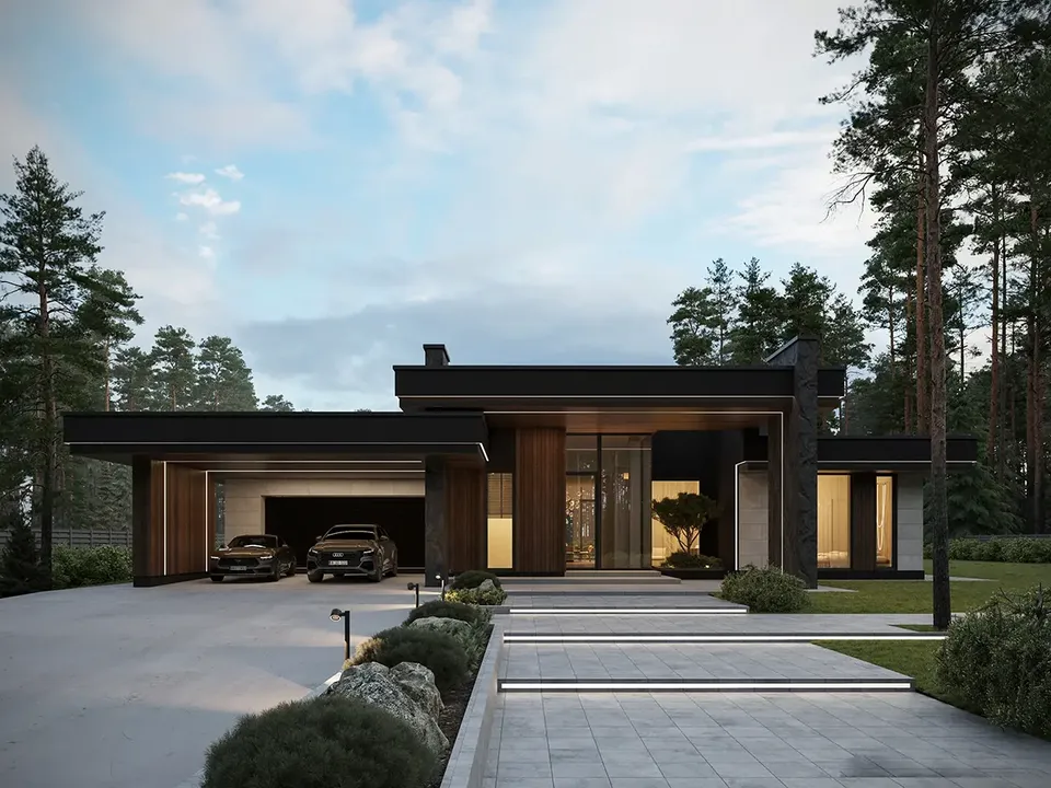 Main Images 2 – 1-Story House Plan 2847 ft², 4 Beds — 50885R