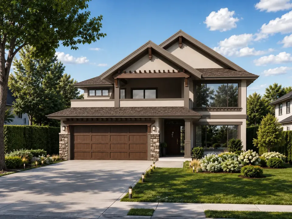 Main Images 2 – 2-Story House Plan 2369 ft², 5 Beds — 15556R