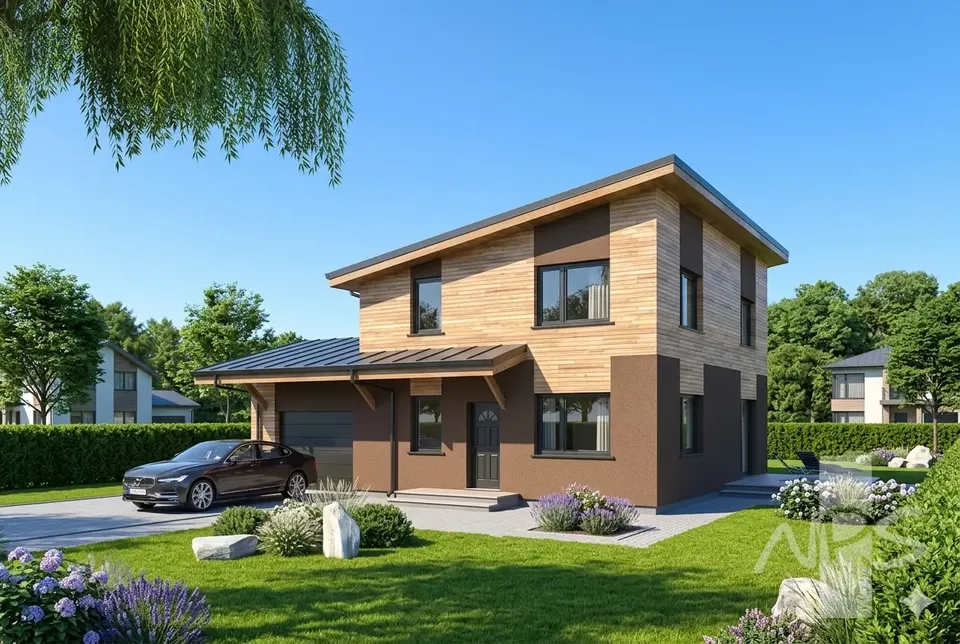 Main Images 2 – 2-Story House Plan 1512 ft², 3 Beds — 67169R
