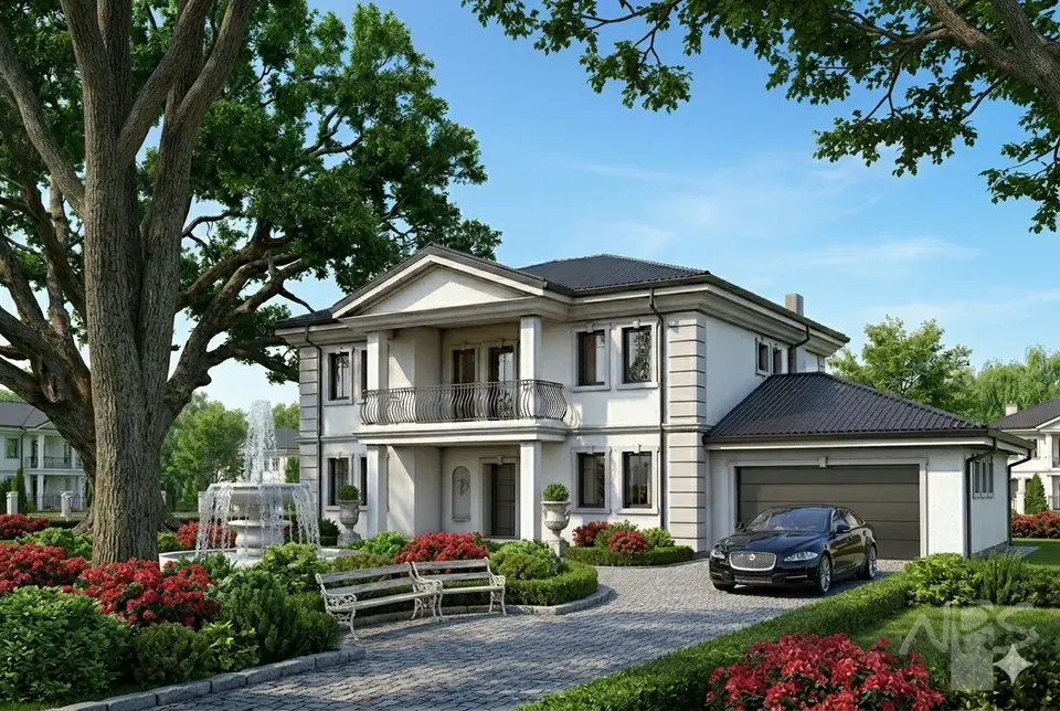 Main Images 2 – 2-Story House Plan 2952 ft², 4 Beds — 17897R