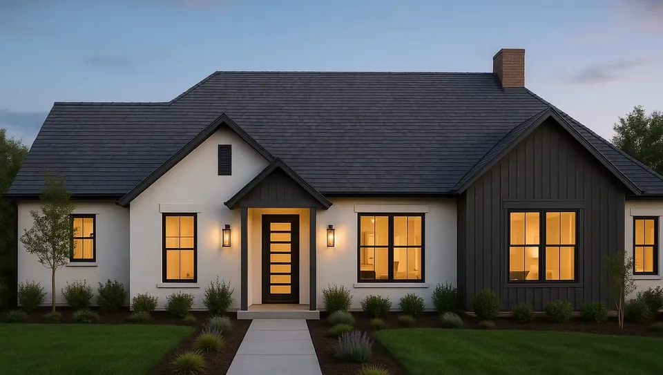 Main Images 2 – 1-Story House Plan 2600 ft², 4 Beds — 96821R